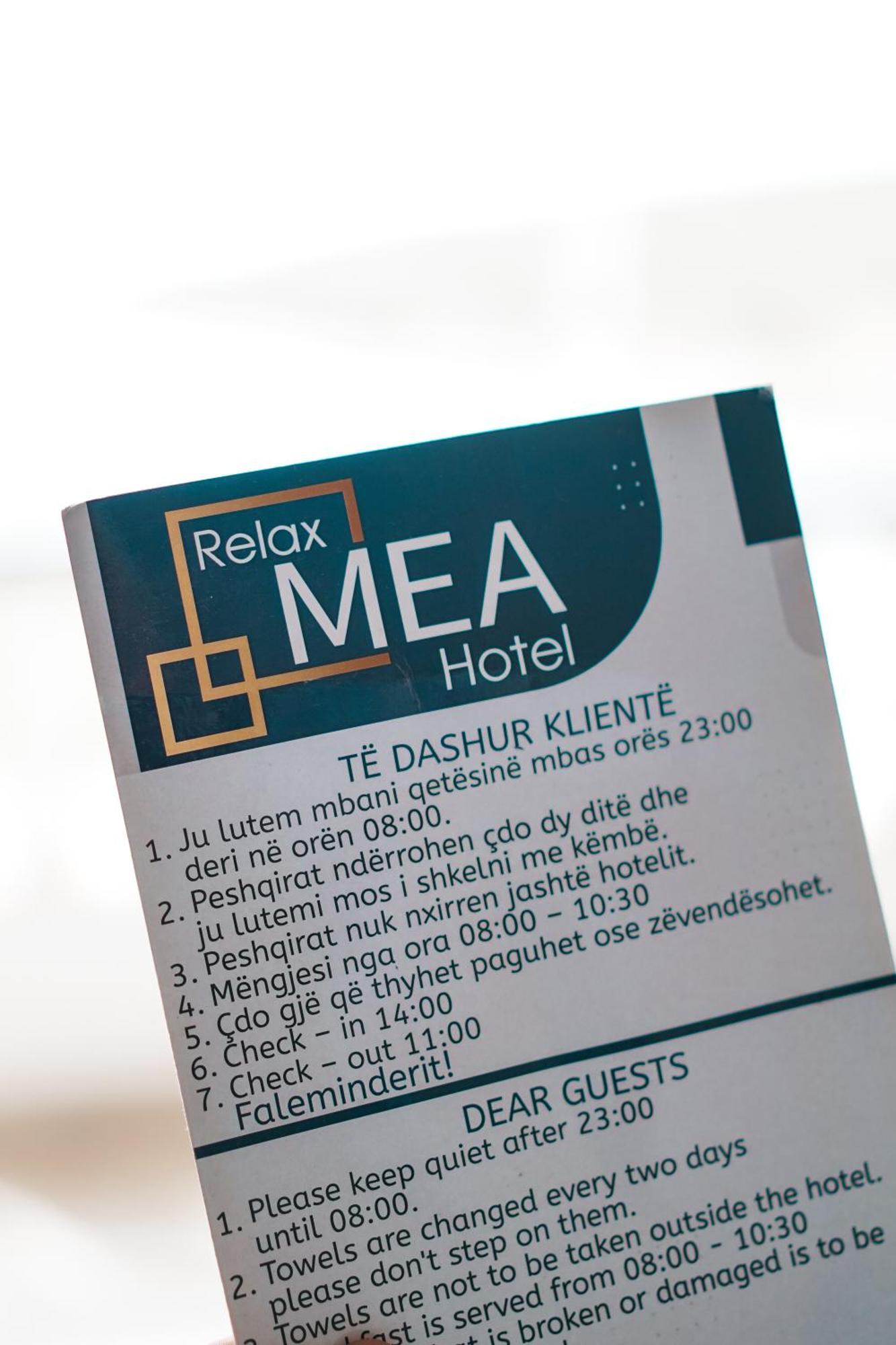 Relax Mea Hotel Saranda Dış mekan fotoğraf